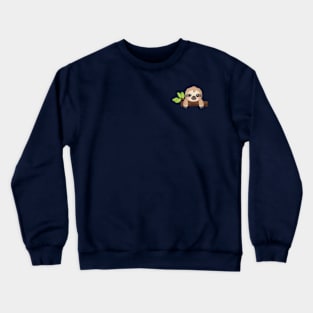 cute baby sloth Crewneck Sweatshirt